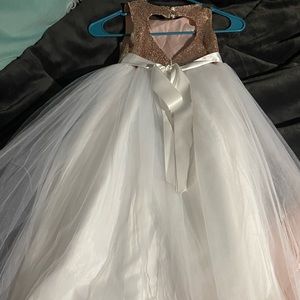 Size 5 flower girl dress